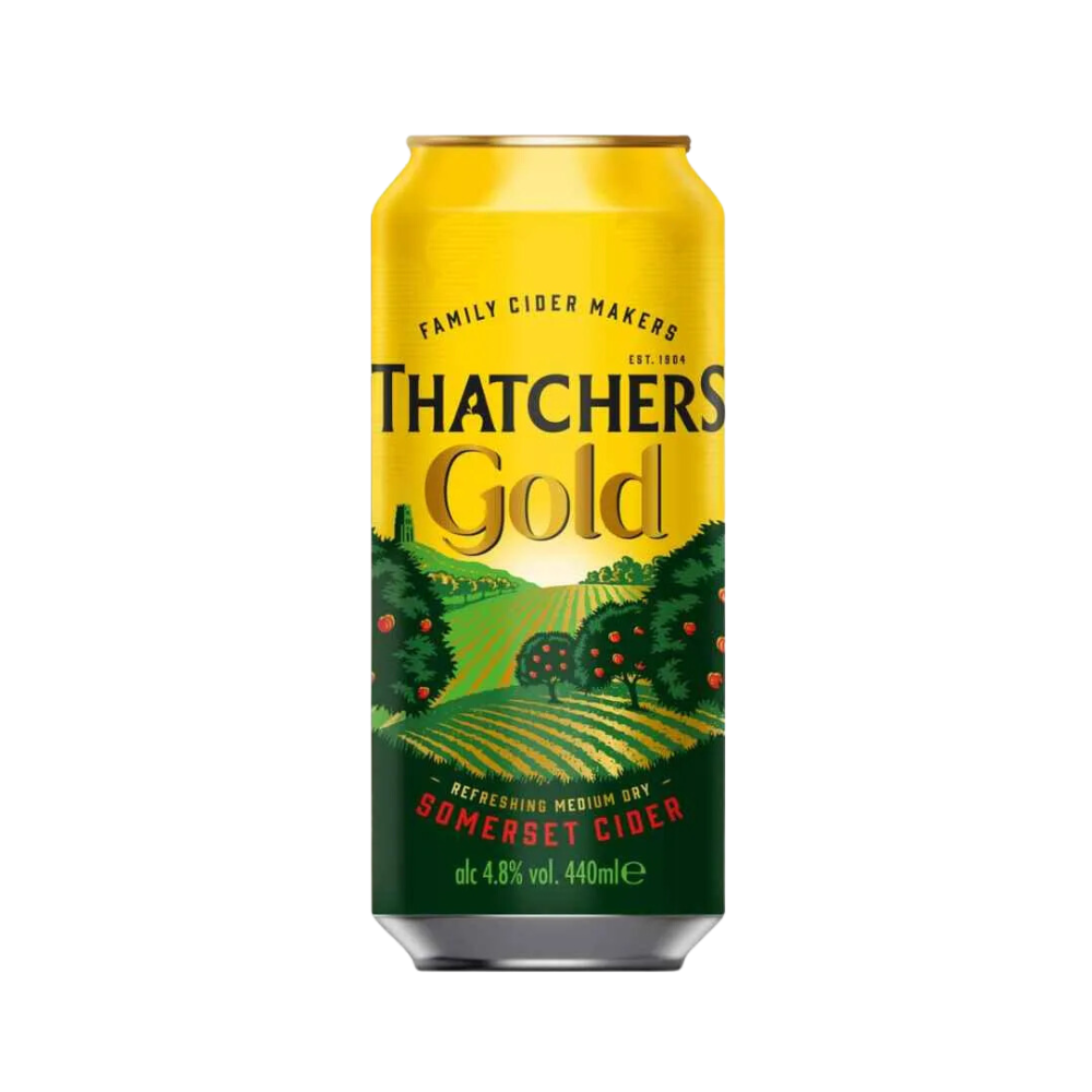 THATCHERS GOLD CIDER CANS 10 X 440ML