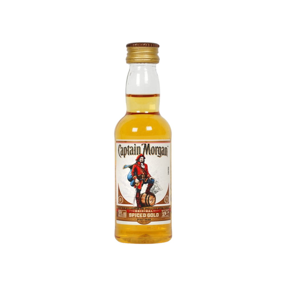 CAPTAIN MORGAN SPICED GOLD RUM 5CL