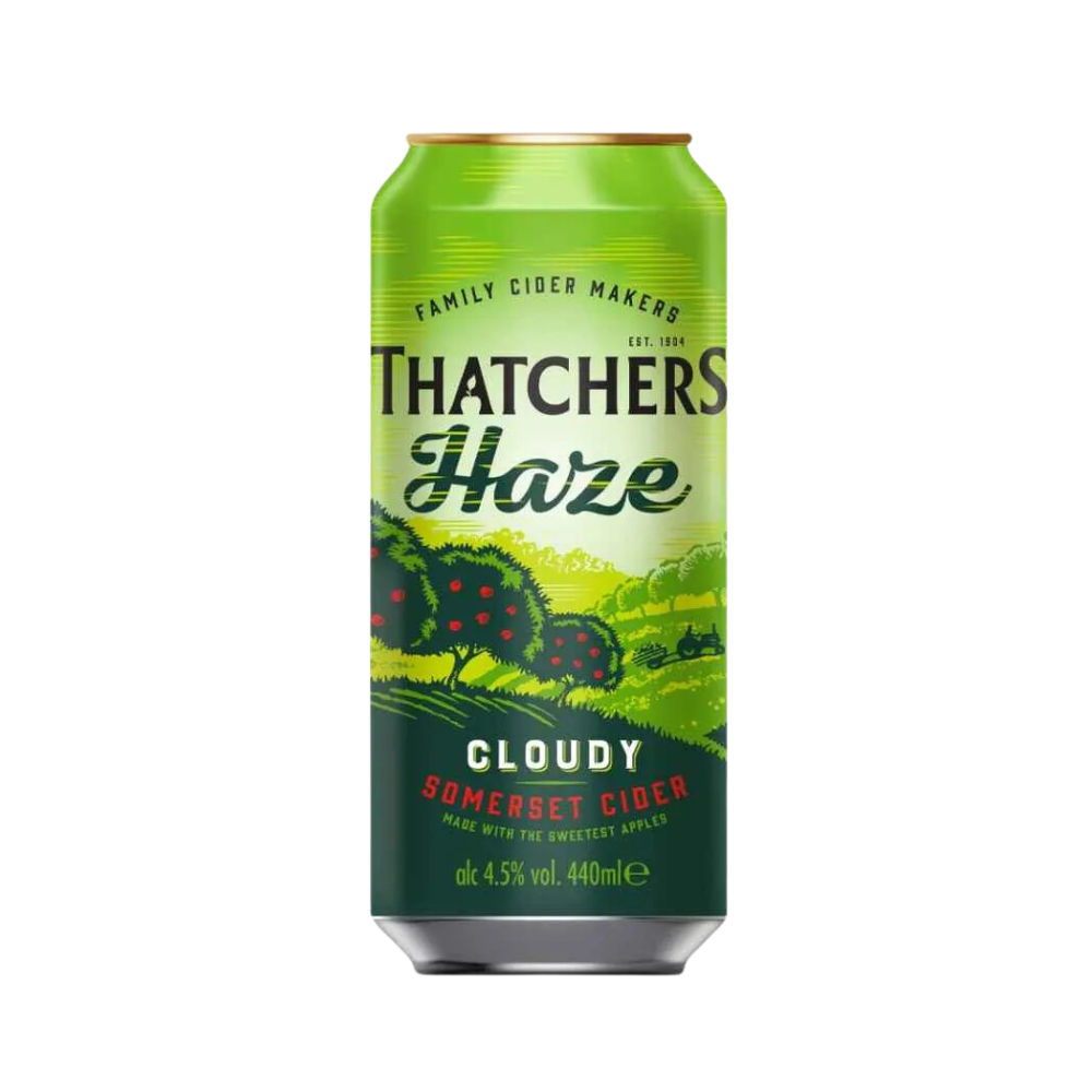 THATCHERS HAZE CIDER CANS 10 X 440ML