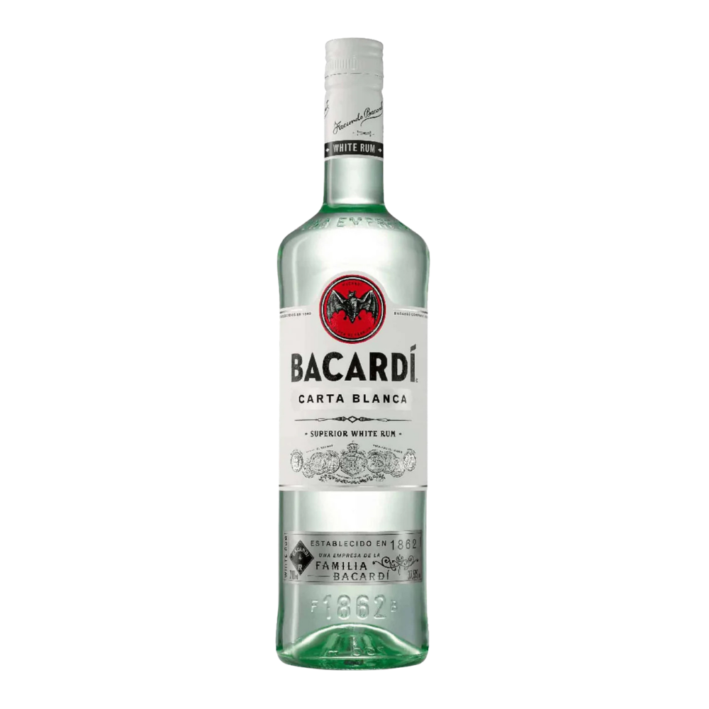 BACARDI CARTA BLANCA 37.5% 700ML