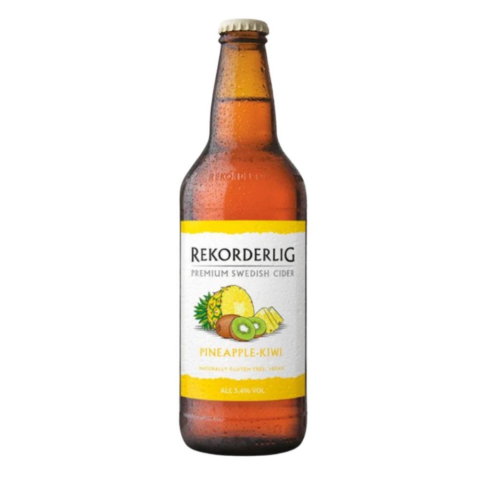 REKORDERLIG PINEAPPLE & KIWI CIDER NRB 15 X 500ML