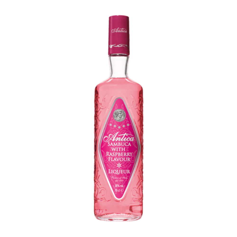 ANTICA SAMBUCA RASPBERRY LIQUEUR 70CL