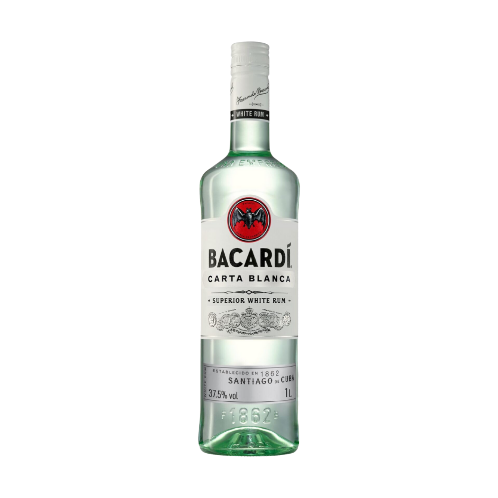BACARDI CARTA BLANCA RUM 1L
