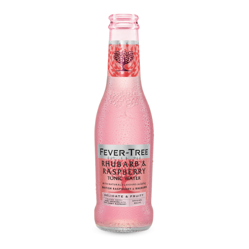FEVER TREE RHUBARB & RASPBERRY TONIC NRB 24 X 200ML