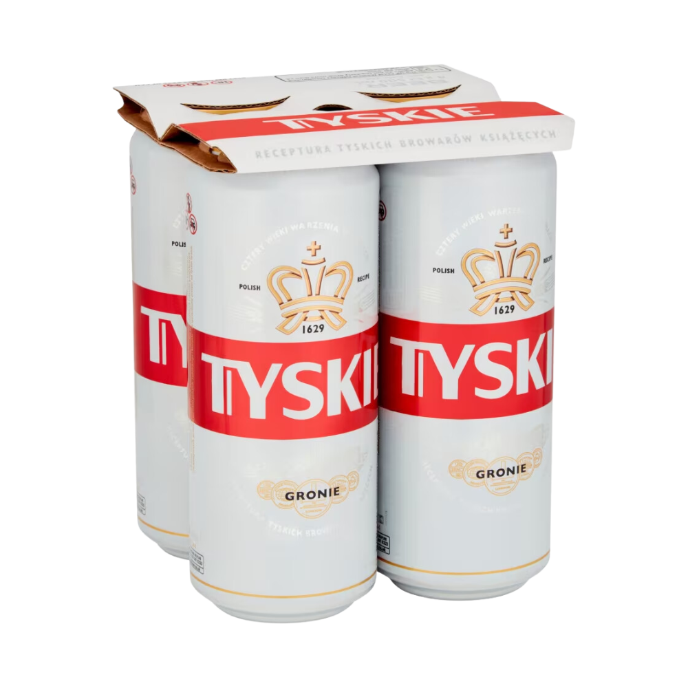 TYSKIE CANS 24 X 500ML