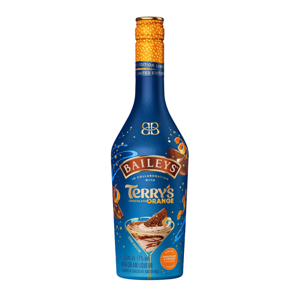 BAILEYS TERRYS CHOCOLATE ORANGE IRISH CREAM LIQUEUR 50CL
