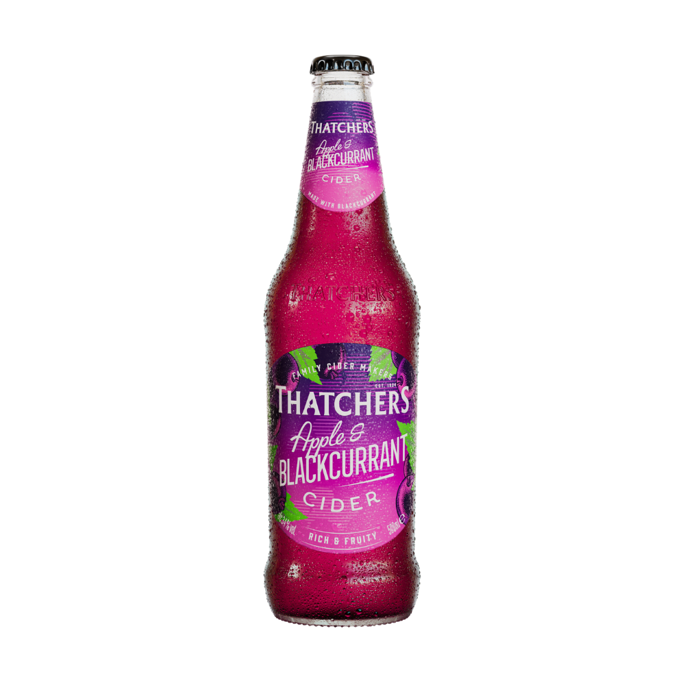 THATCHERS APPLE & BLACK CIDER NRB 6 X 500ML