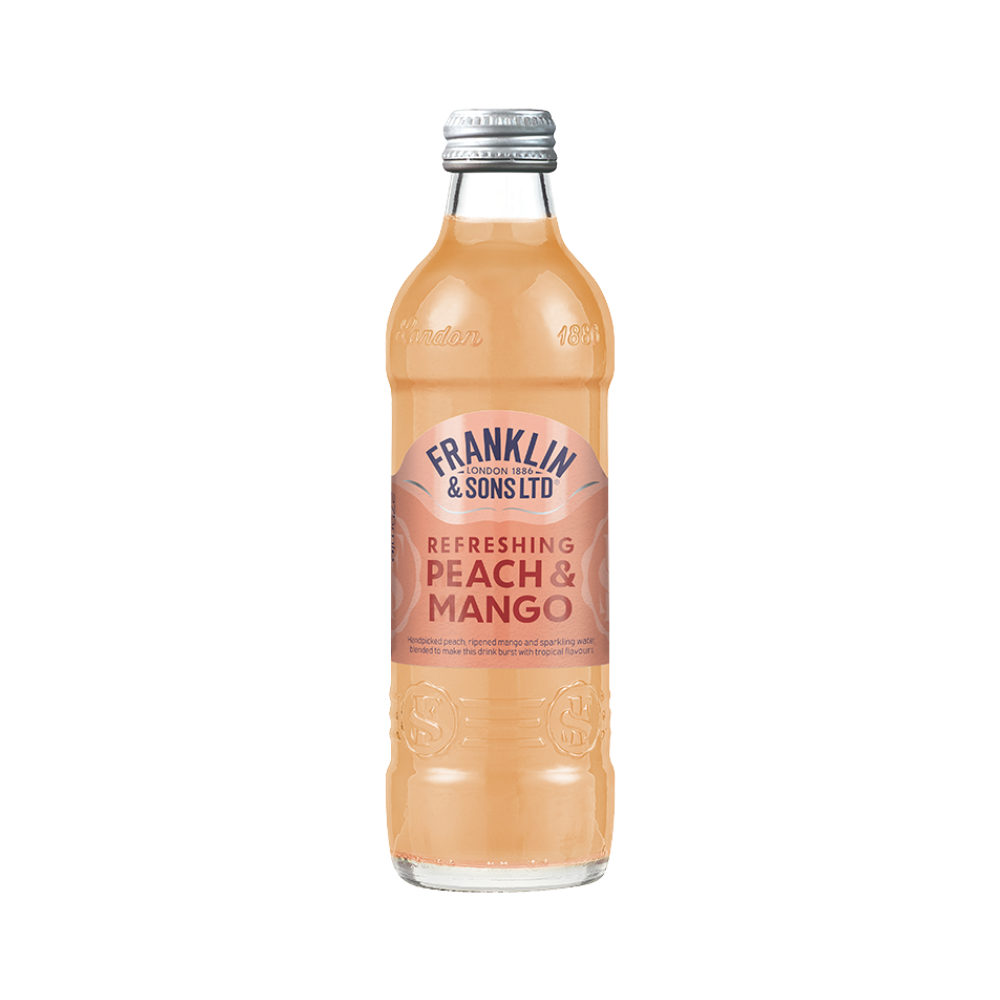 FRANKLIN PEACH & MANGO NRB 12 X 275ML
