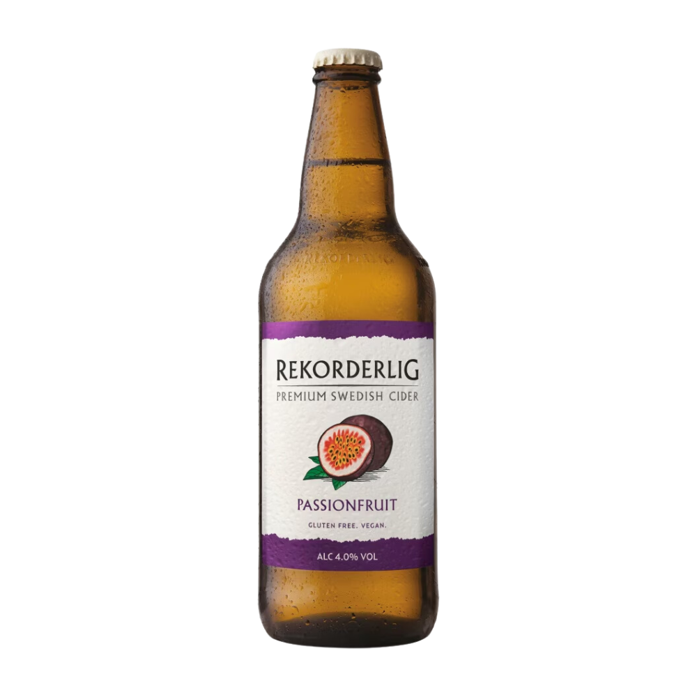 REKORDERLIG PASSION FRUIT CIDER NRB 15 X 500ML