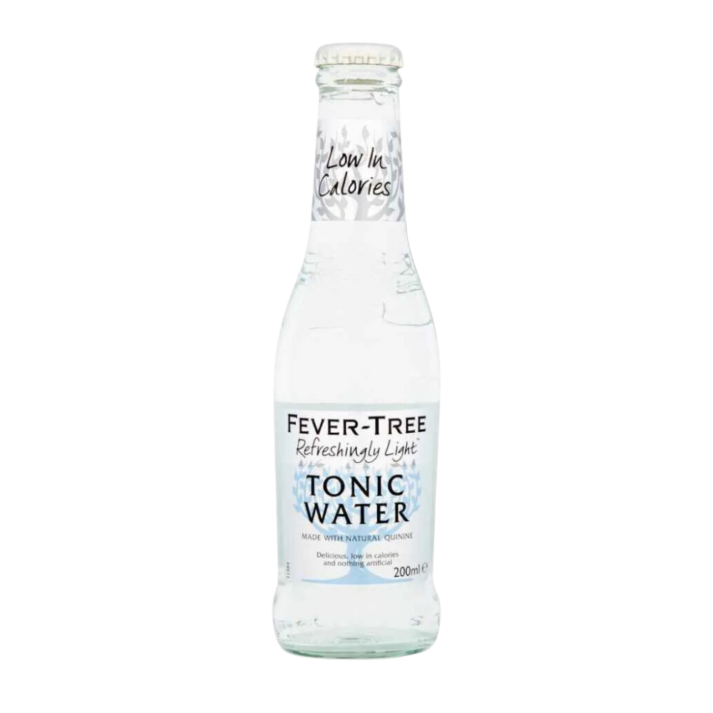 FEVER TREE NATURALLY LIGHT TONIC WATER GLASS 200ML
