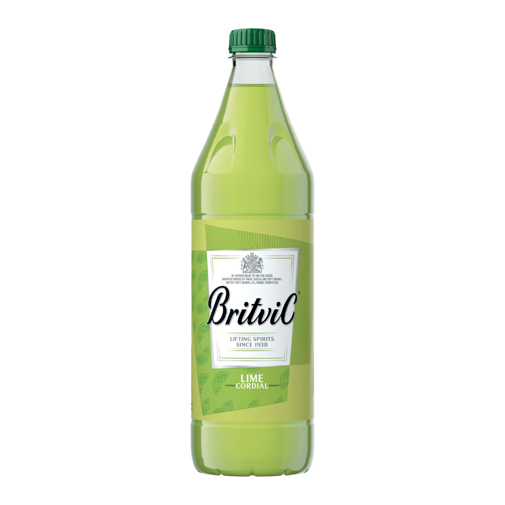 BRITVIC LIME CORDIAL PET 1L