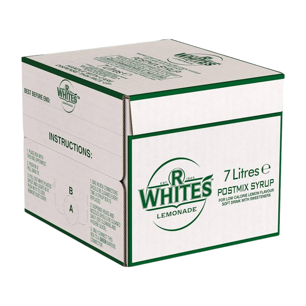 R WHITES LEMONADE POST MIX