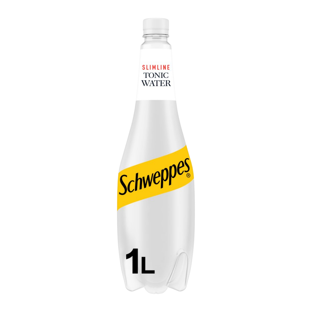 SCHWEPPES SLIMLINE TONIC PET 6 X 1L
