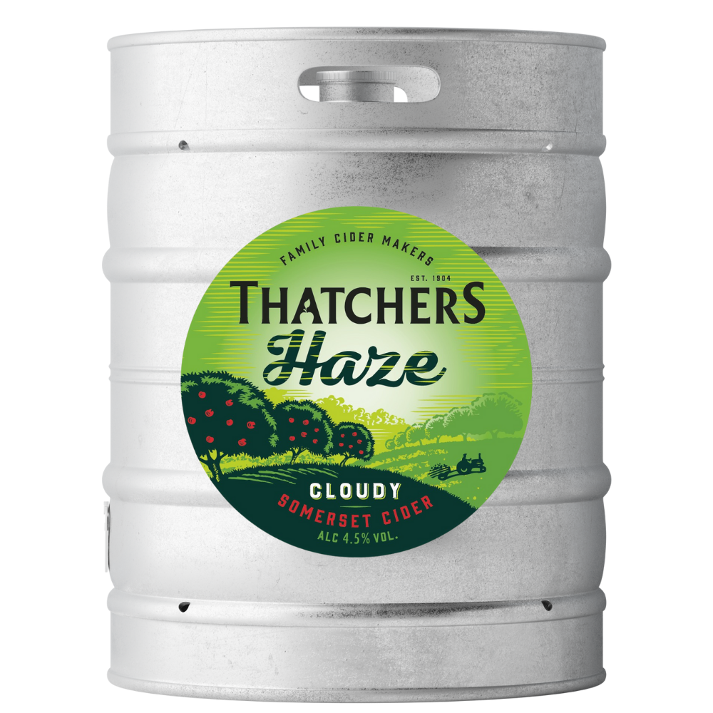 THATCHERS HAZE CIDER 11G KEG