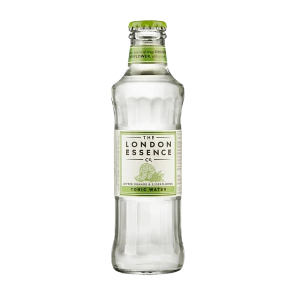 LONDON ESSENCE ORANGE & ELDERFLOWER TONIC WATER GLASS 200ML