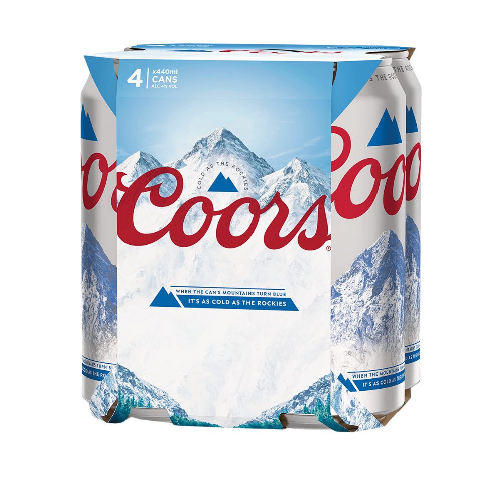 COORS LAGER CANS 24 X 500ML
