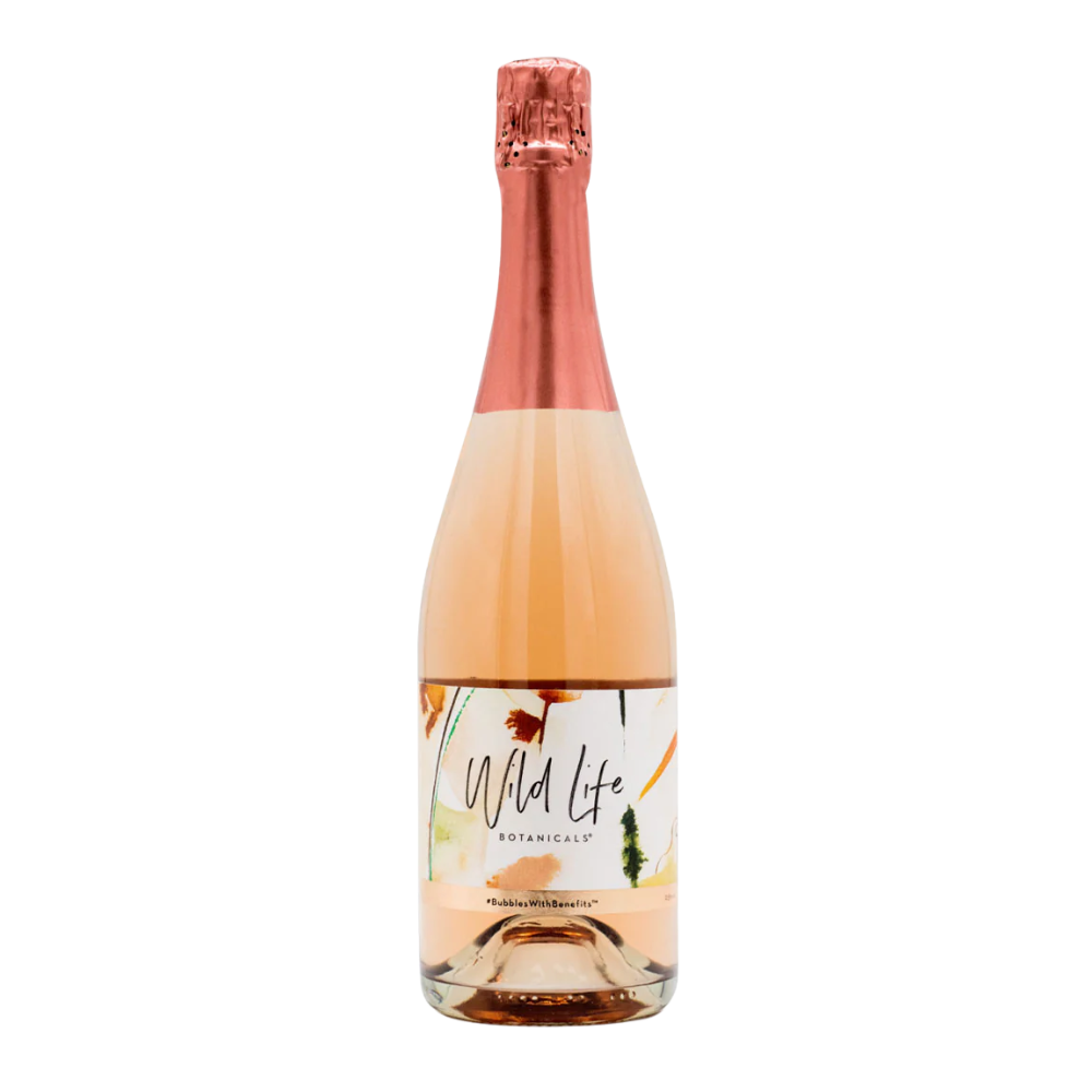0% WILD LIFE BOTANICALS SPARKLING BLUSH 750ML