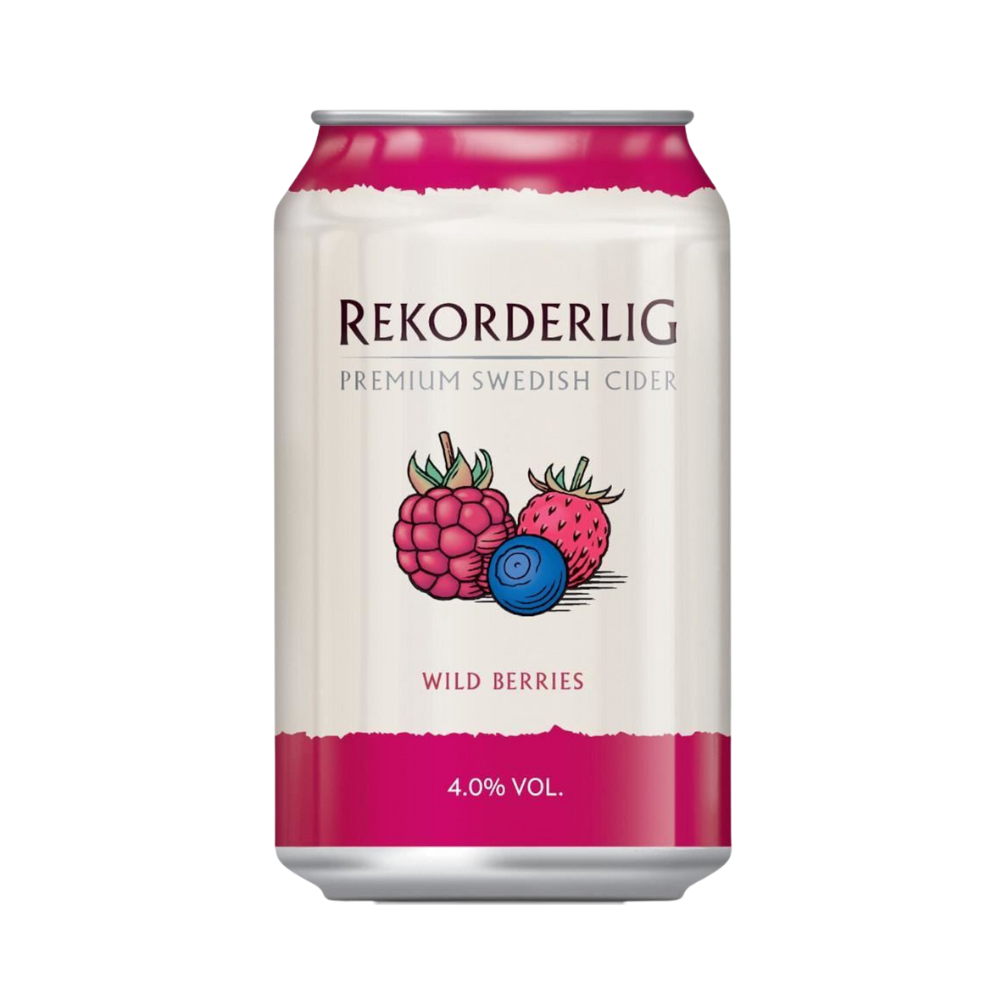 REKORDERLIG WILD BERRIES CIDER CAN 330ML