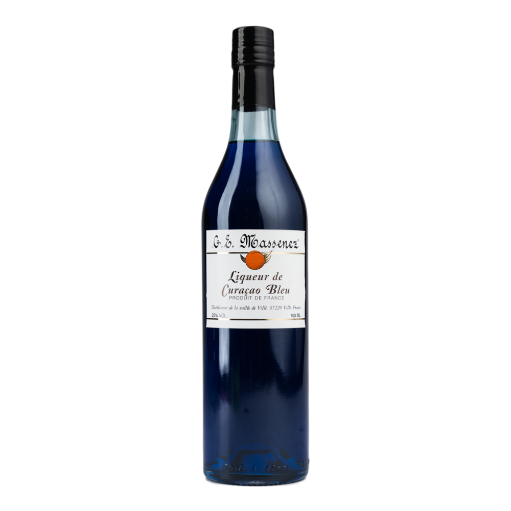 MASSENEZ BLUE CURACAO LIQUEUR 70CL