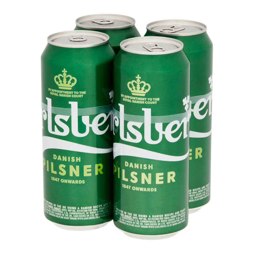 CARLSBERG PILSNER CANS 24 X 500ML