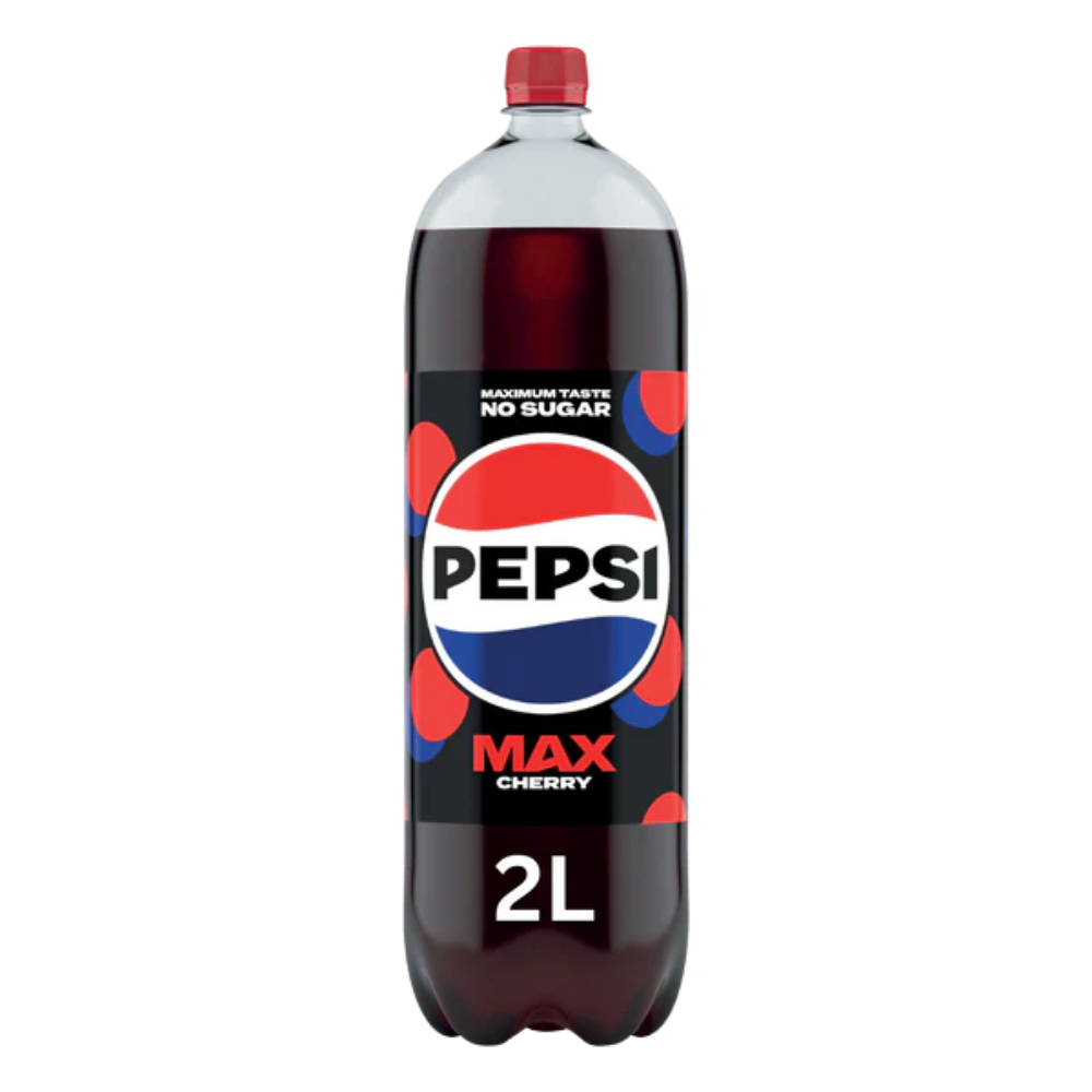 PEPSI MAX CHERRY PET 8 X 2L