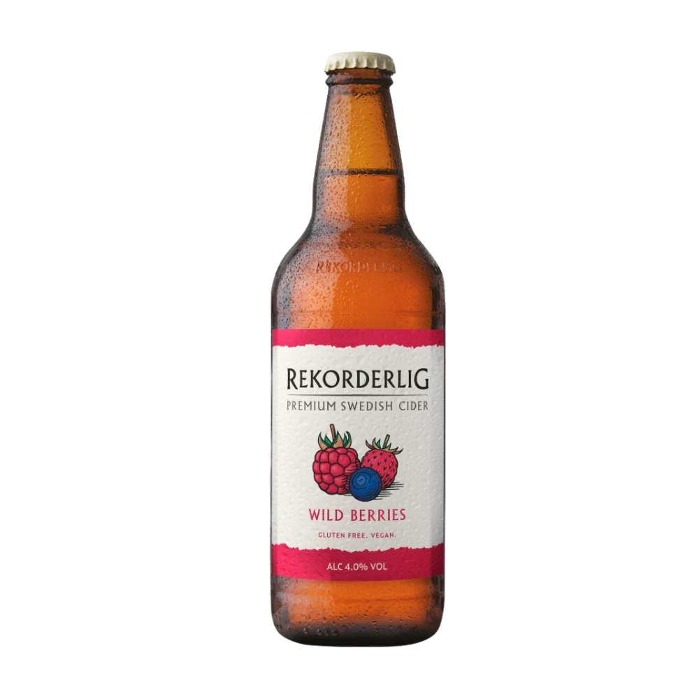 REKORDERLIG WILD BERRIES CIDER NRB 15 X 500ML
