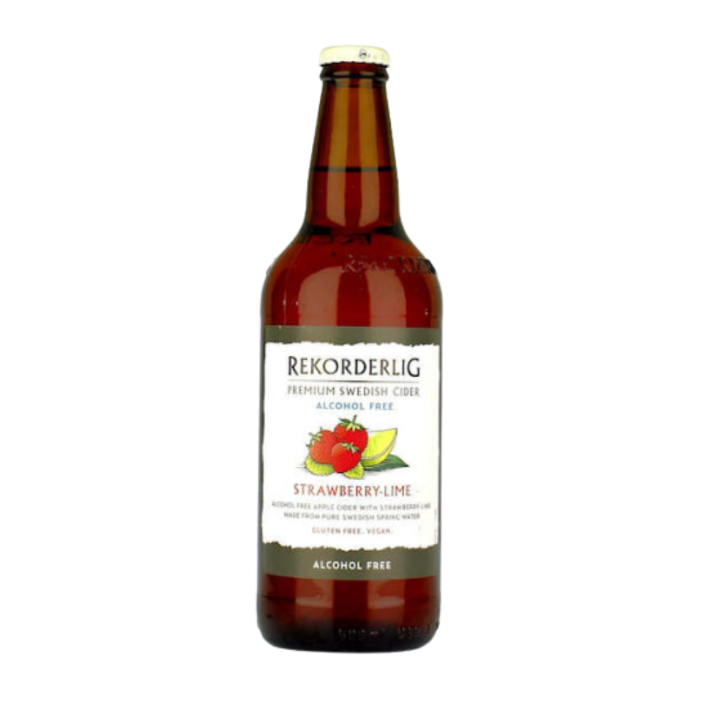 0% REKORDERLIG STRAWBERRY & LIME CIDER NRB 15 X 500ML