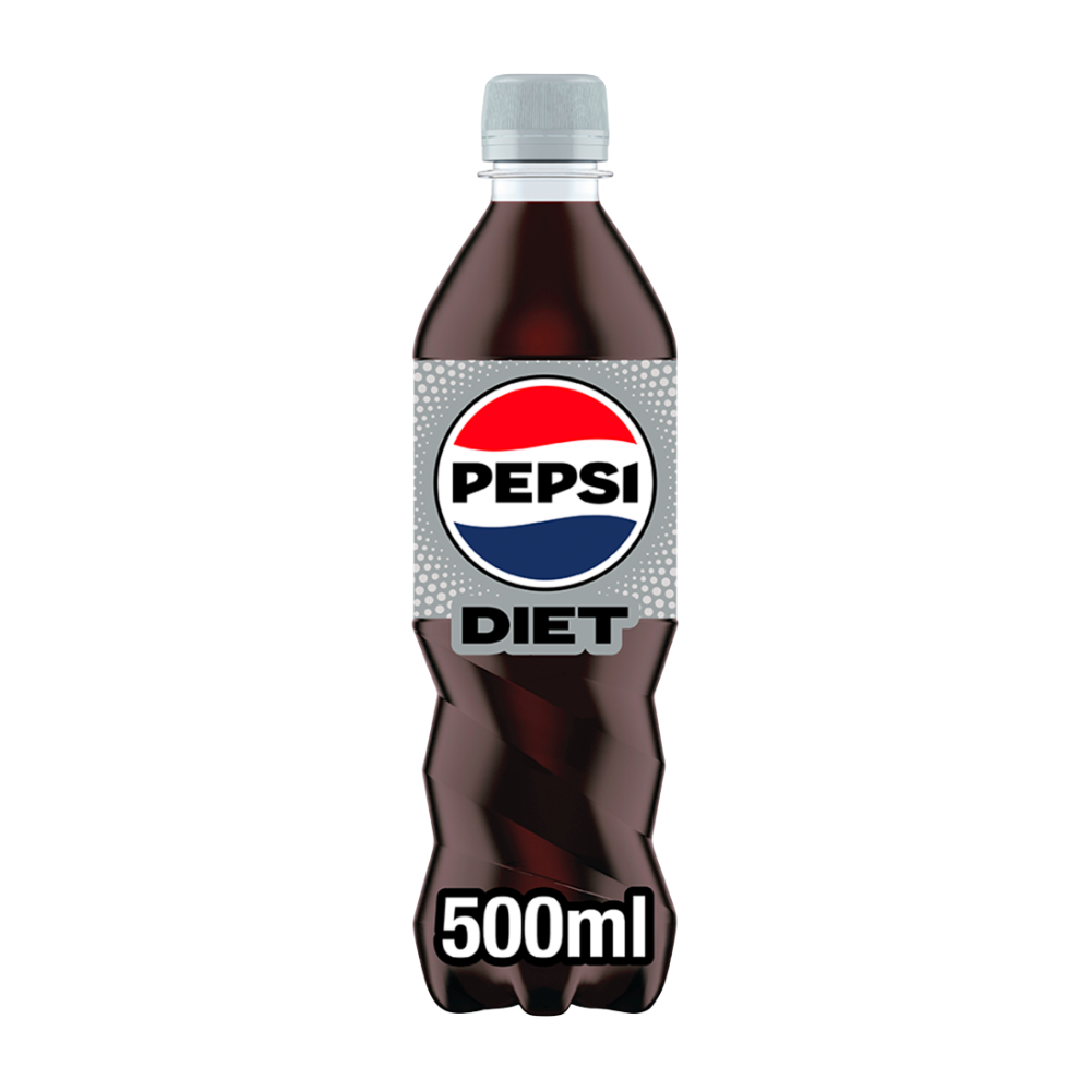 DIET PEPSI PET 24 X 500ML