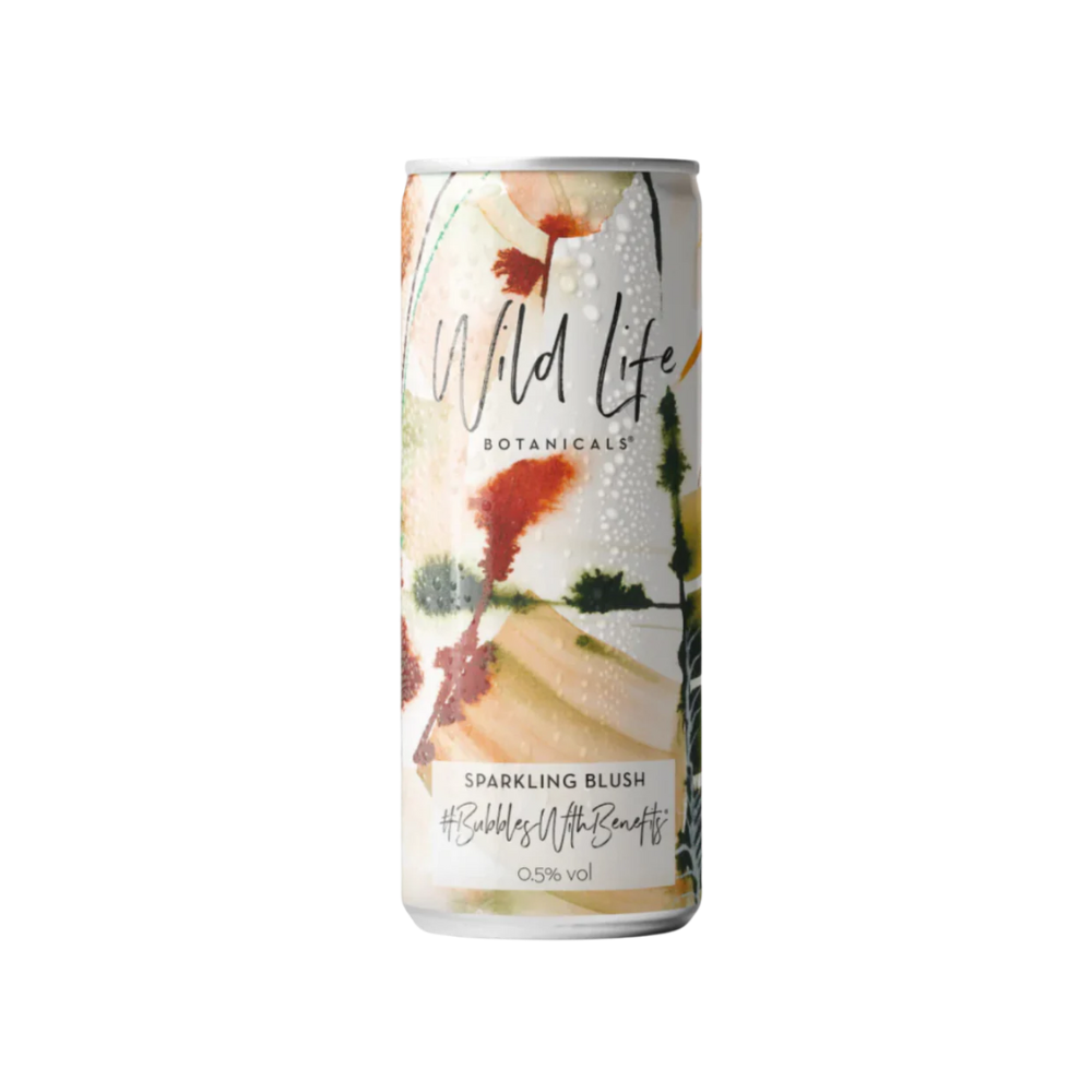 0% WILD LIFE BOTANICALS SPARKLING BLUSH 12 X 250ML