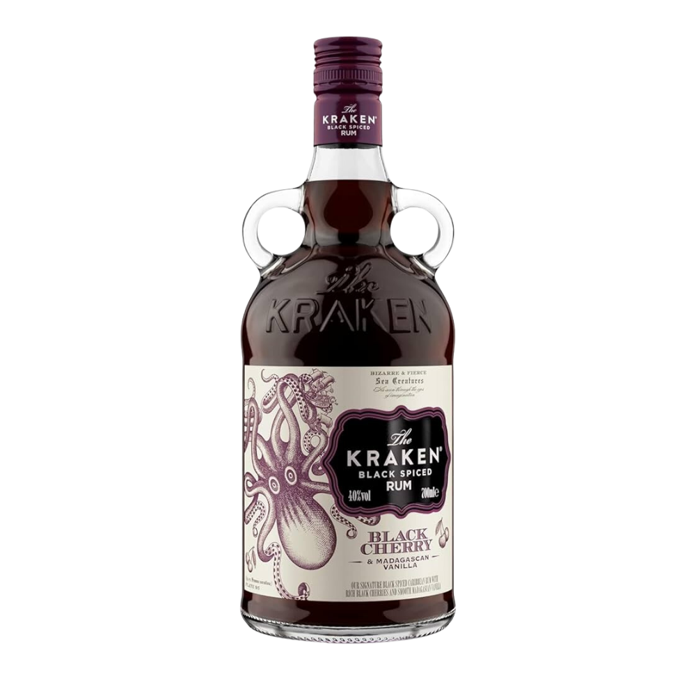 KRAKEN BLACK CHERRY & VANILLA RUM 70CL