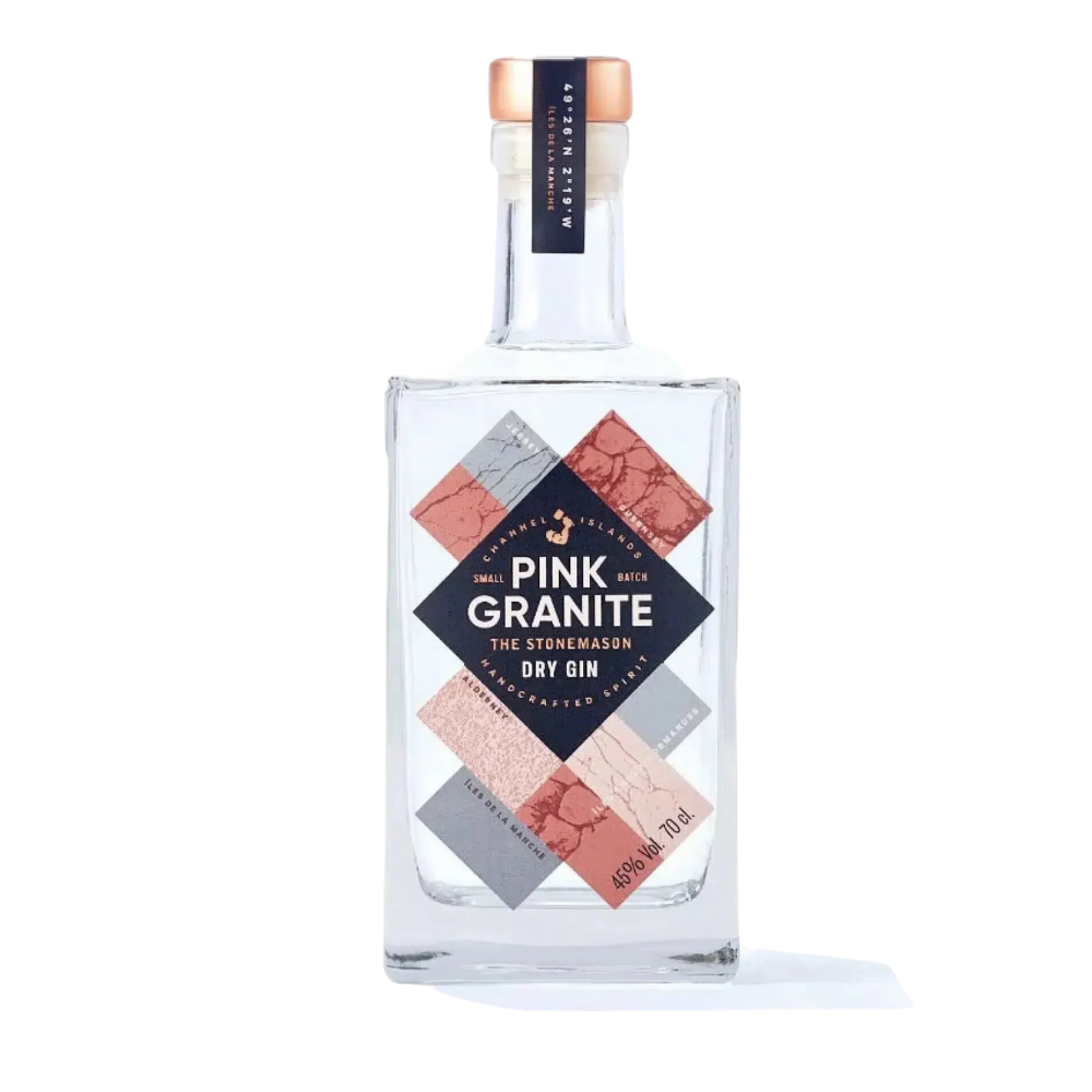 PINK GRANITE THE STONEMASON DRY GIN 70CL