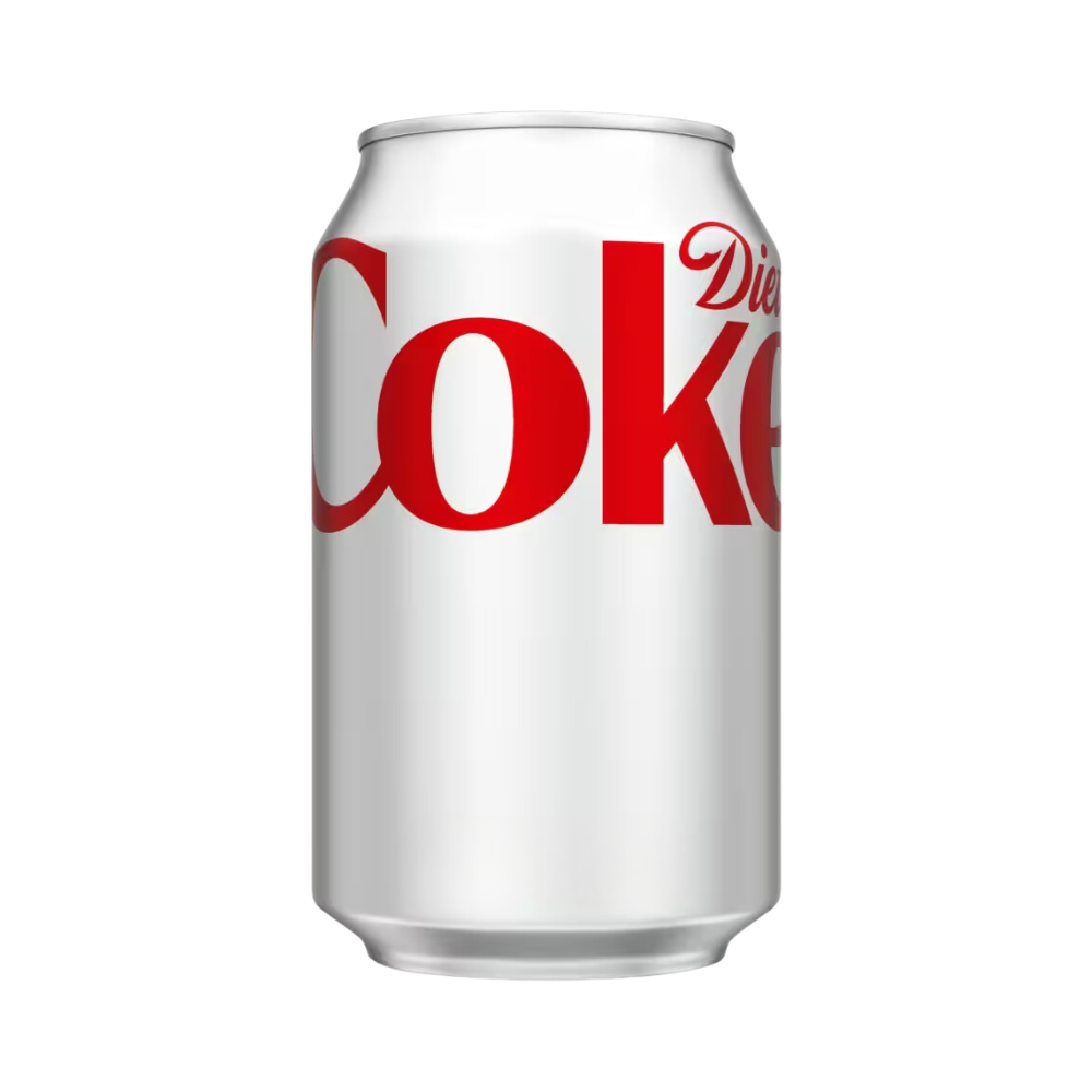 DIET COCA COLA CANS 24 X 330ML