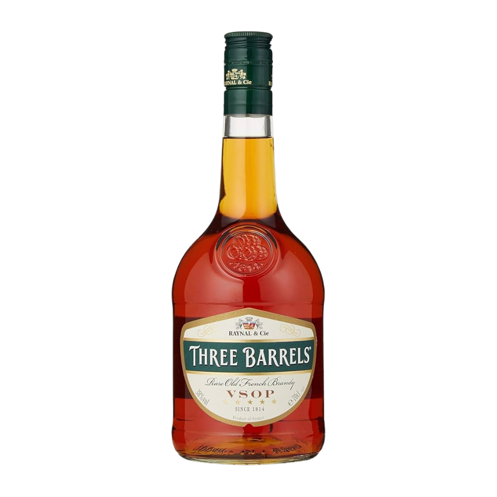 THREE BARRELS BRANDY 70CL