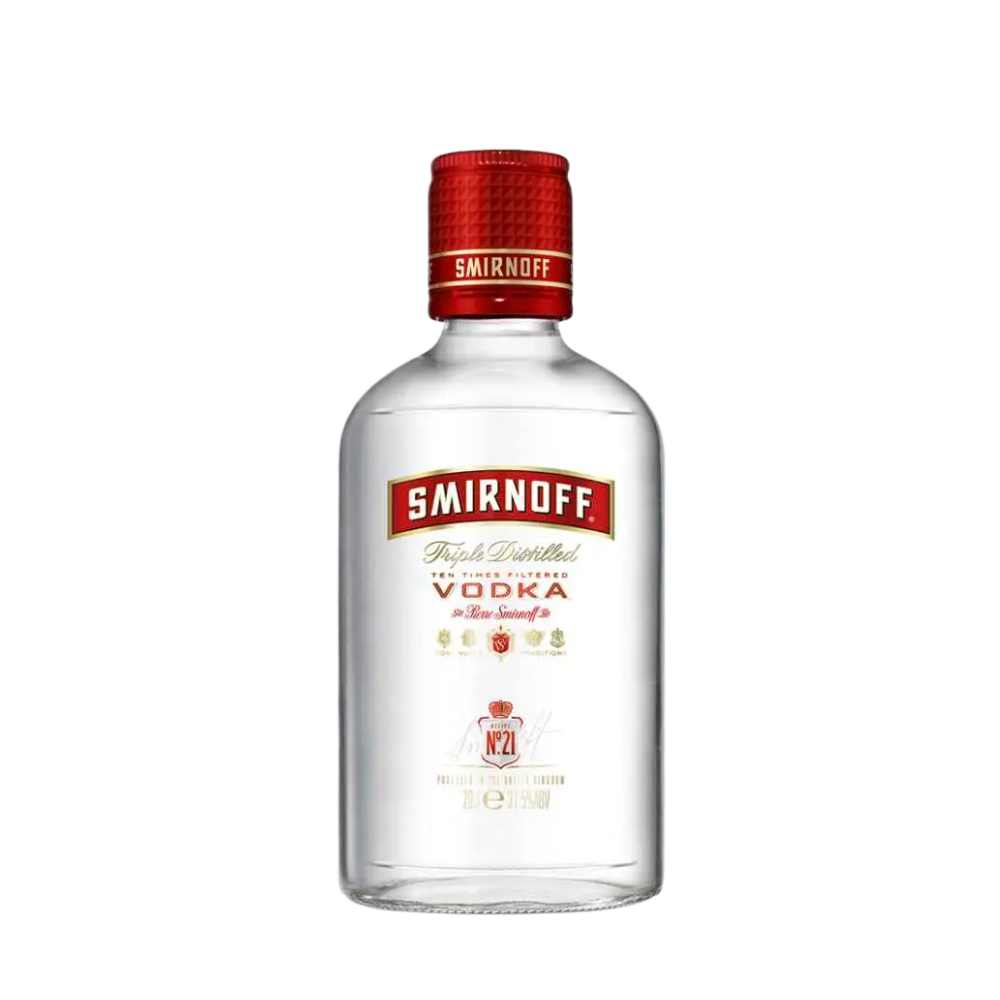 SMIRNOFF RED LABEL VODKA 20CL