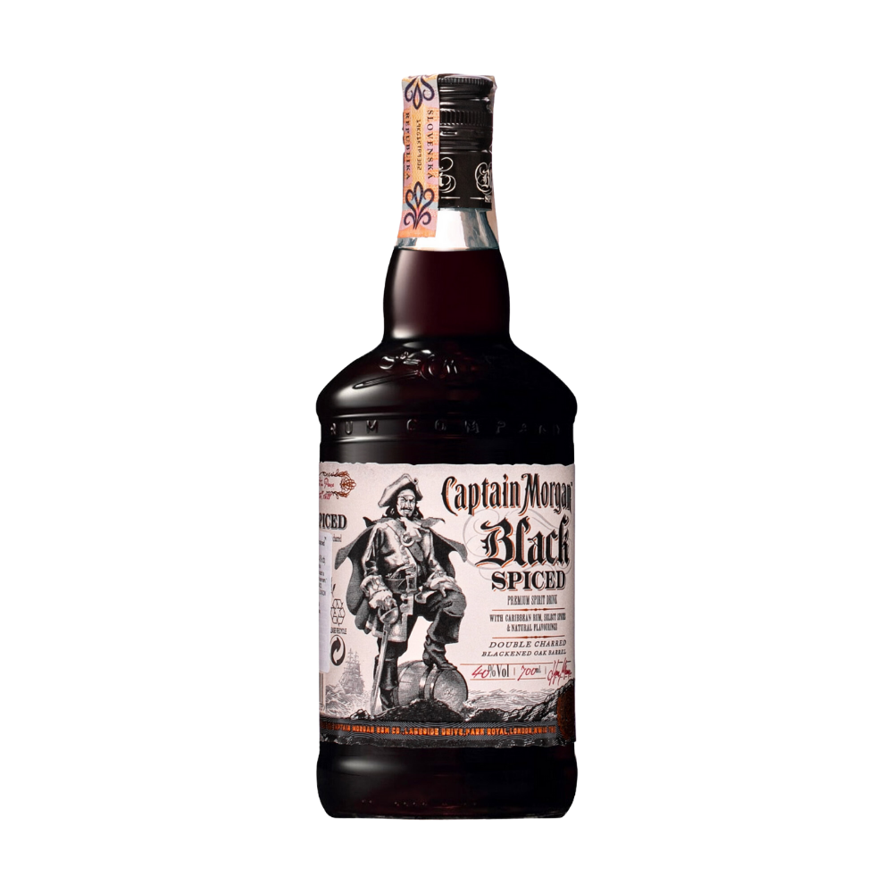 CAPTAIN MORGAN BLACK SPICED RUM 70CL