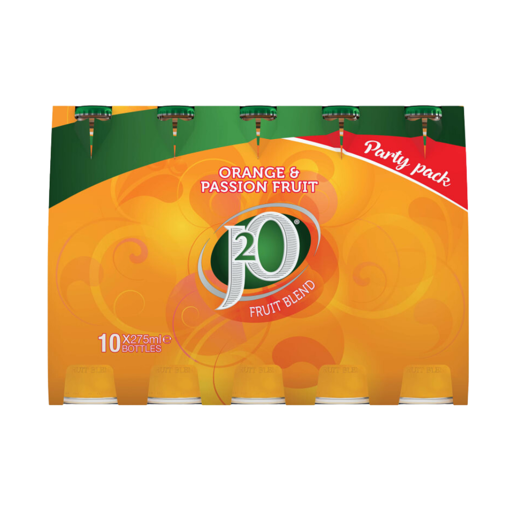 J20 ORANGE & PASSION FRUIT (FILM) NRB 3 X 10 PACK 275ML