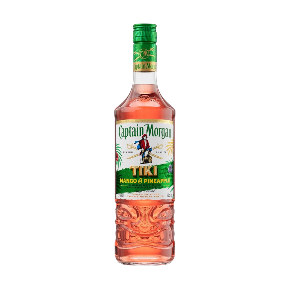 CAPTAIN MORGAN TIKI MANGO & PINEAPPLE RUM 70CL
