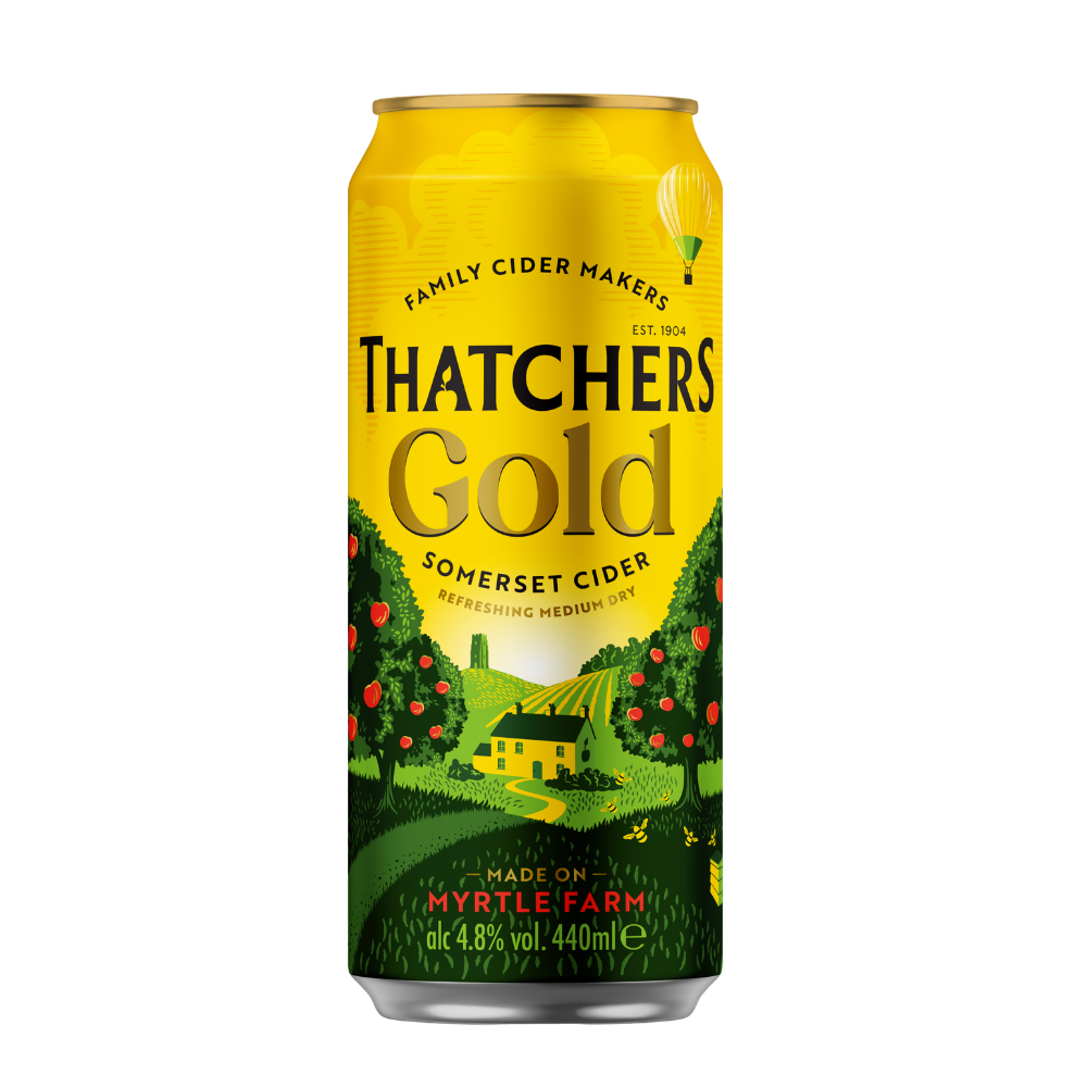 THATCHERS GOLD CANS 24 X 440ML