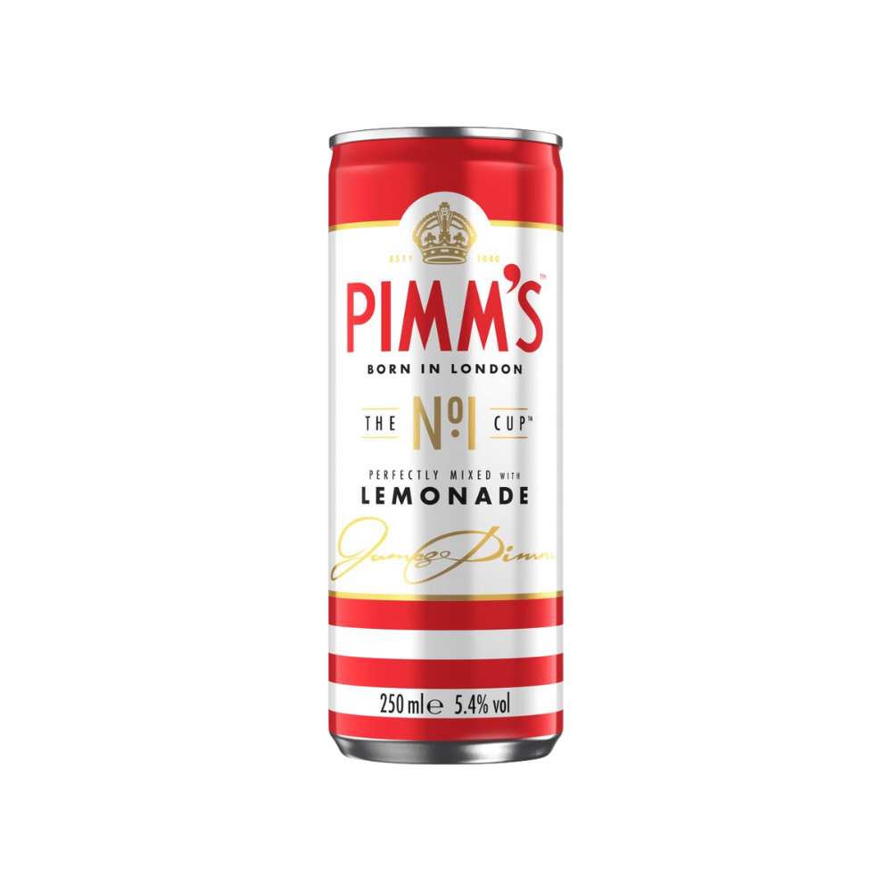 PIMMS & LEMONADE CANS 12 X 250ML