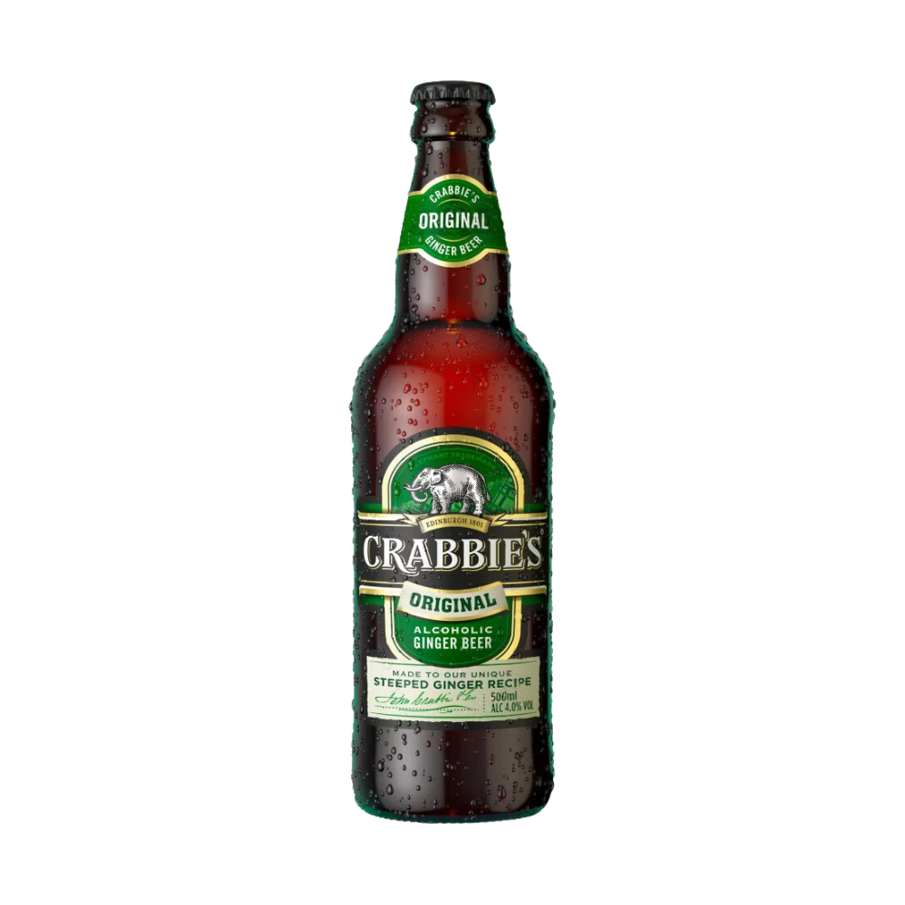 CRABBIES ORIGINAL ALCOHOLIC GINGER BEER 12 X 500ML