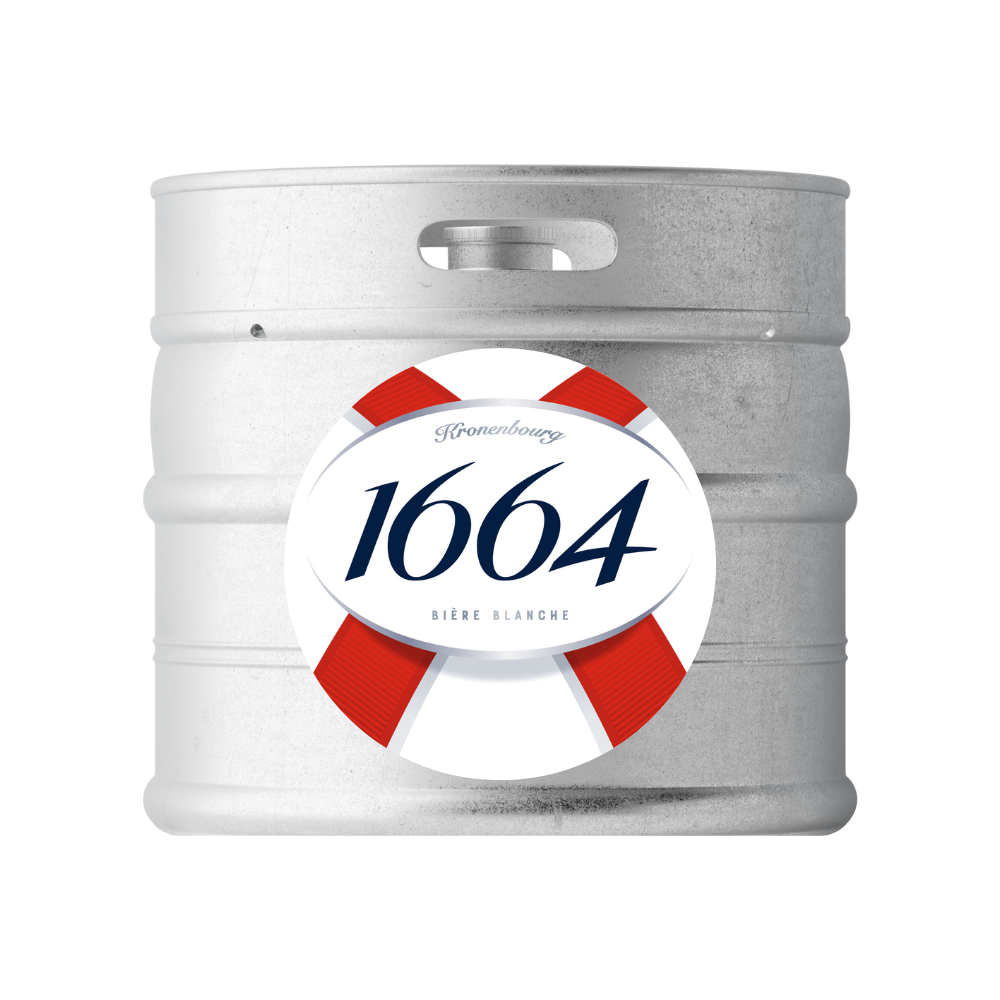 30L KRONENBOURG BLANC LAGER KEG