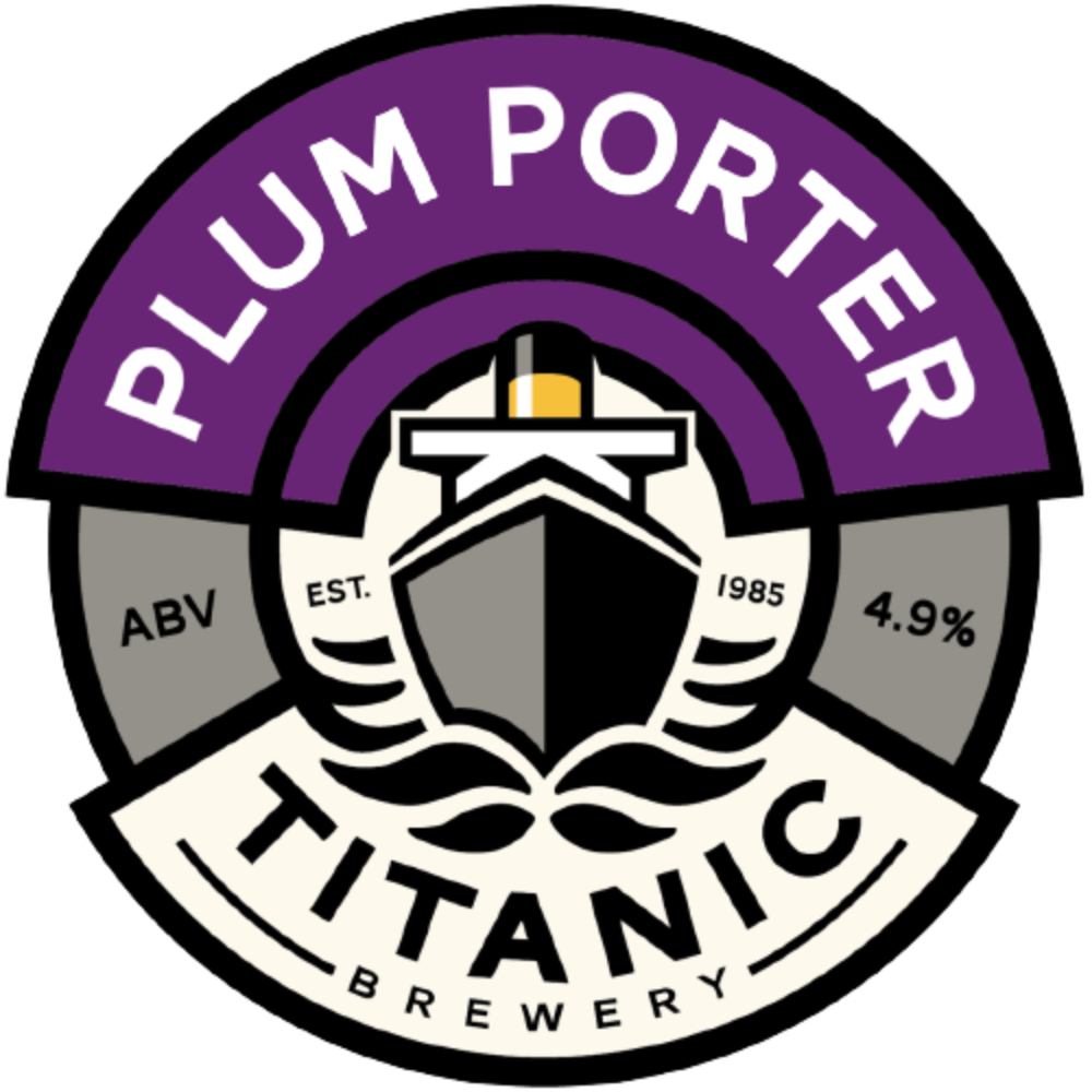 TITANIC PLUM PORTER 9G FIRKIN