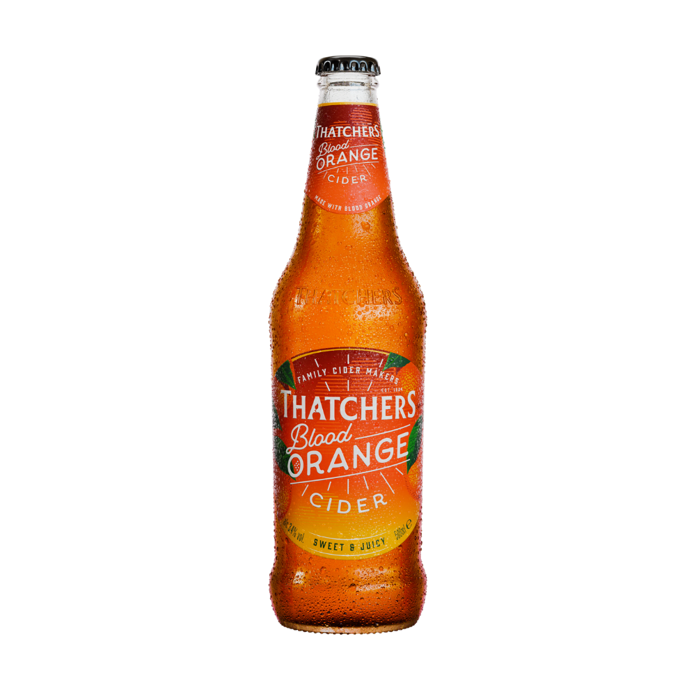 THATCHERS BLOOD ORANGE CIDER NRB 500ML