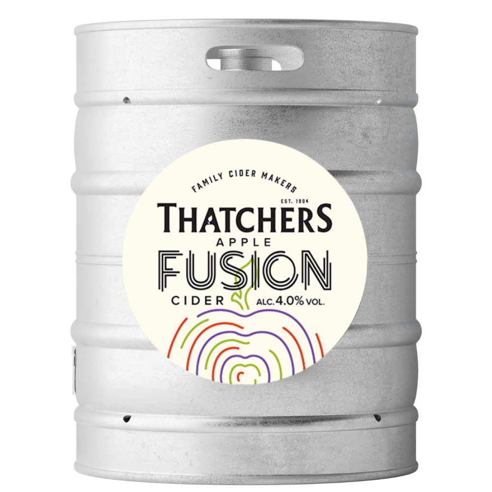 THATCHERS FUSION APPLE CIDER 11G KEG