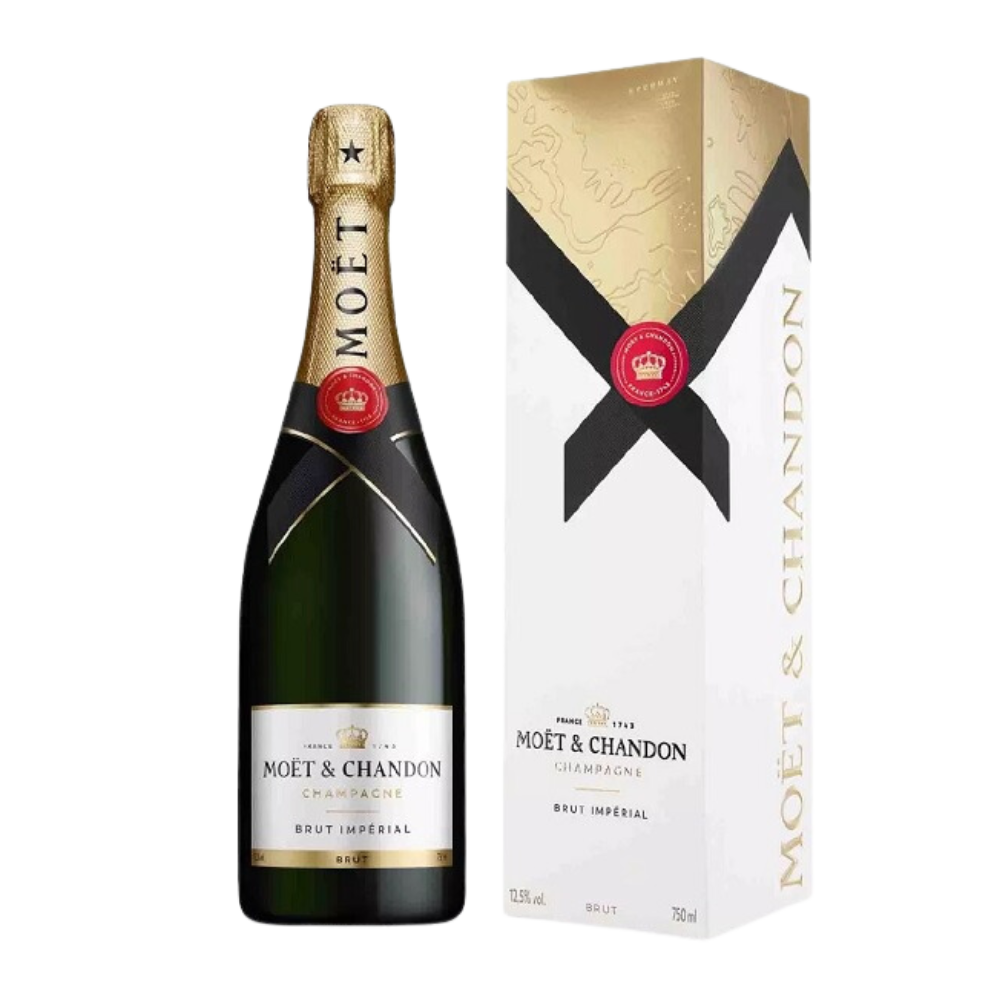 MOET & CHANDON BRUT IMPERIAL CHAMPAGNE GIFT BOX 750ML