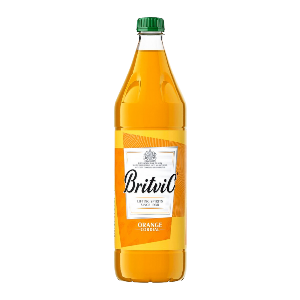 BRITVIC ORANGE CORDIAL PET 1L