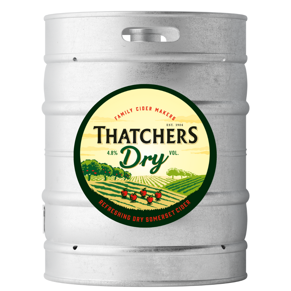 THATCHERS DRY CIDER 11G KEG
