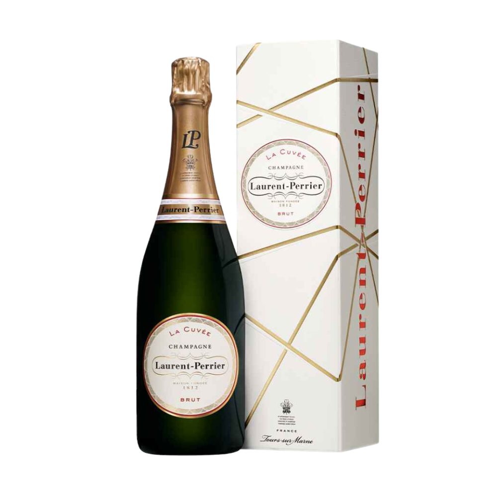 LAURENT PERRIER BRUT LA CUVEE CHAMPAGNE GIFT BOX 750ML