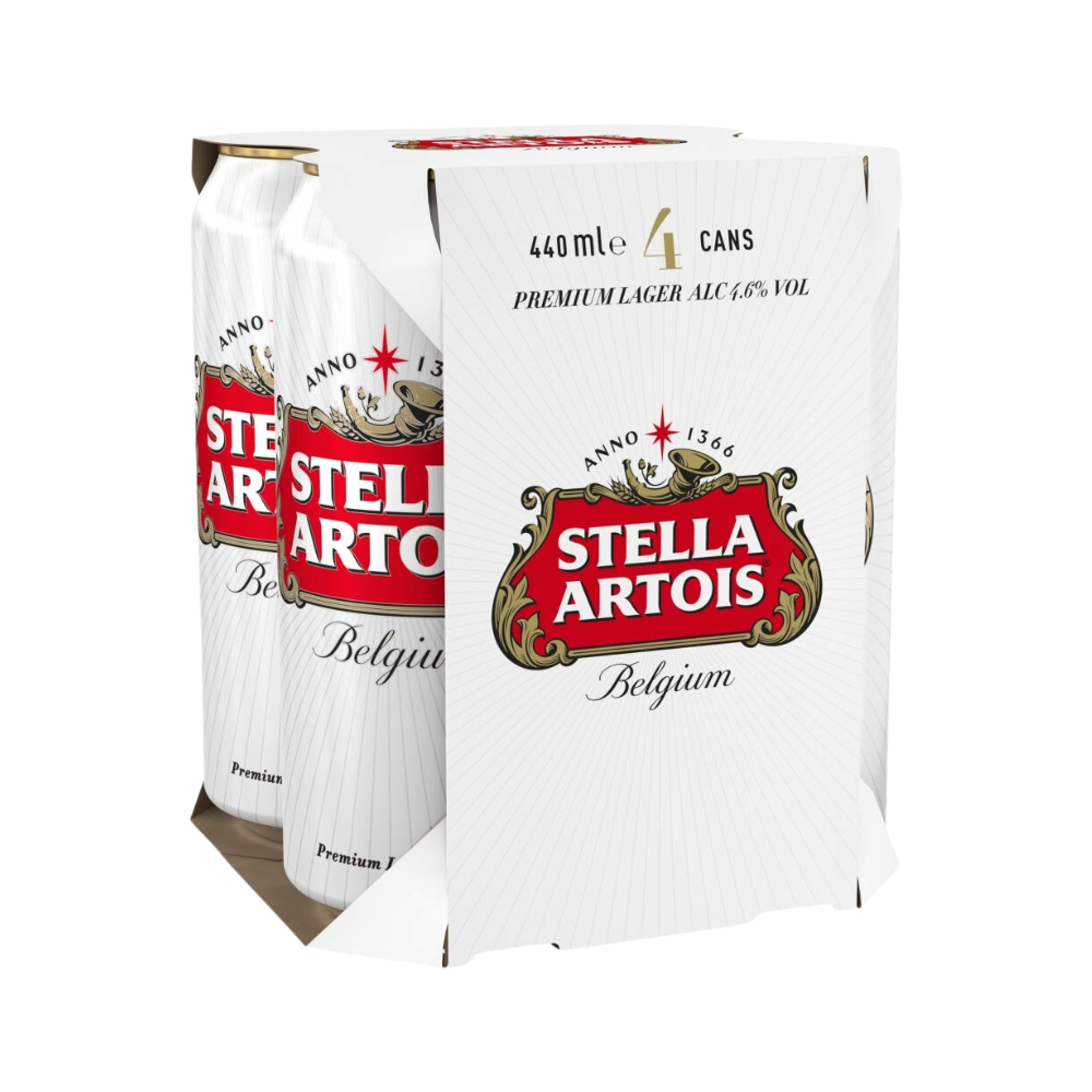 STELLA ARTOIS CAN 440ML