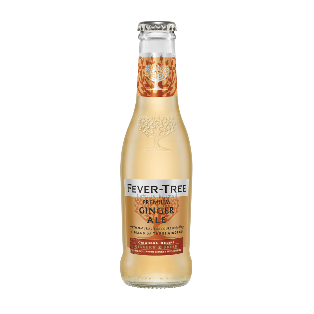 FEVER TREE GINGER ALE GLASS 200ML